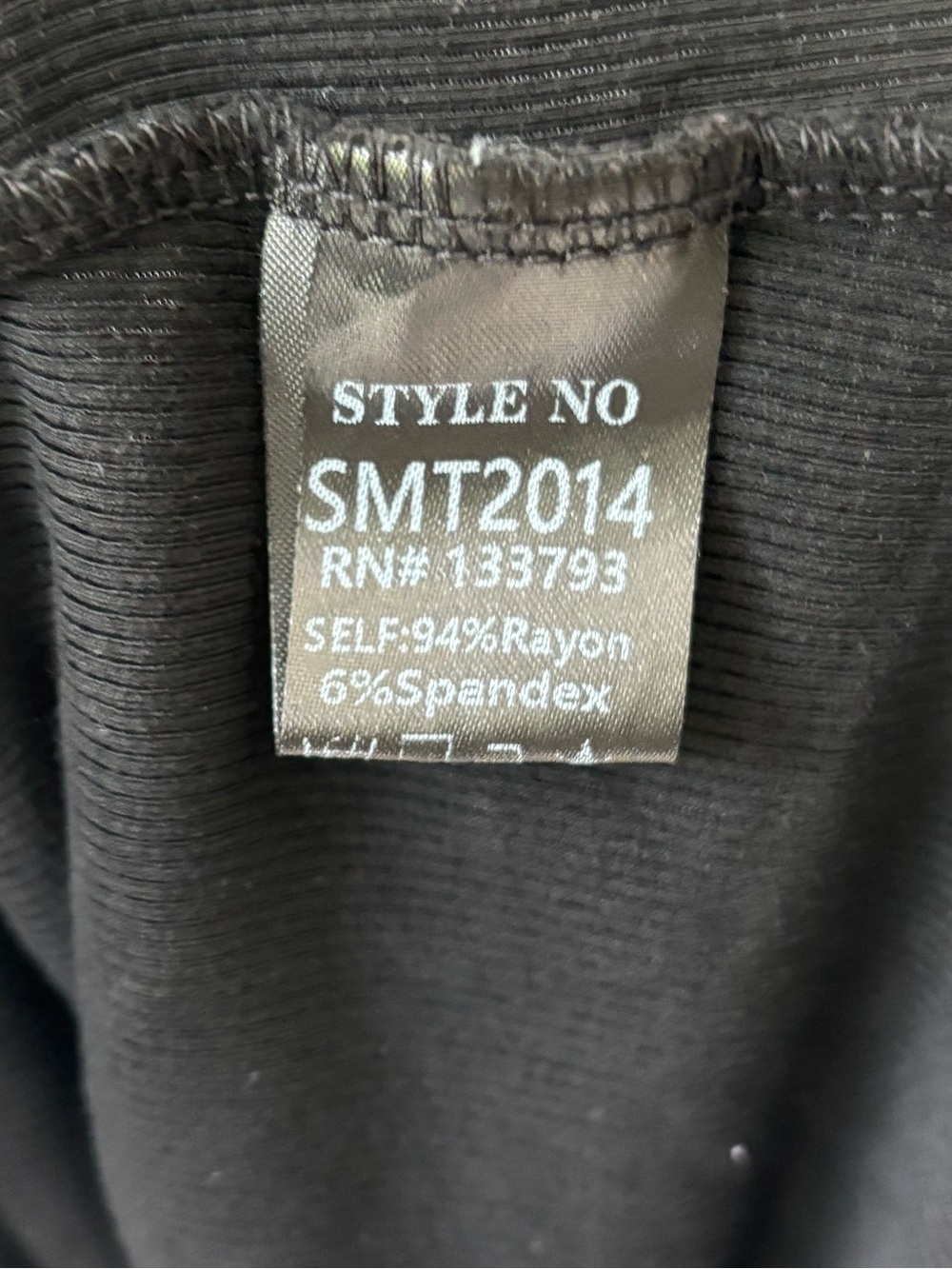 POL Charcoal Gray Scoop Neck Ribbed Henley Long Sleeve T-shirt Button Front - Picture 8 of 9